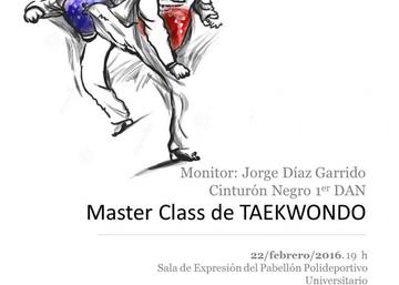 MasterClass de Taekwondo en la UJA