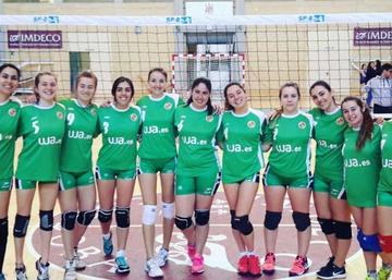 Voleibol femenino en la Universidad de Jaén