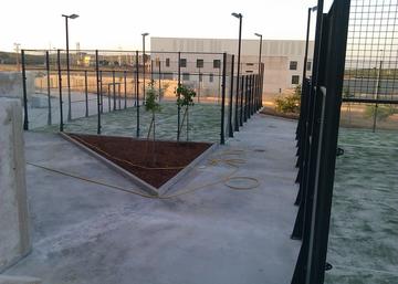 Pistas de pádel de la UJA en Linares