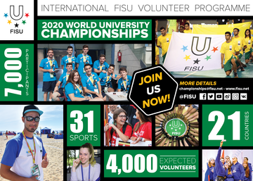 Programa de Voluntariado de la Federación Internacional de Deporte Universitario 2020