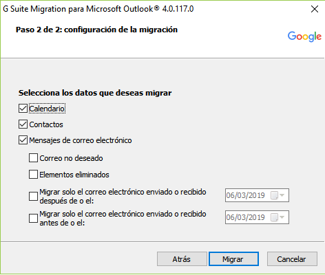 Migrar 10