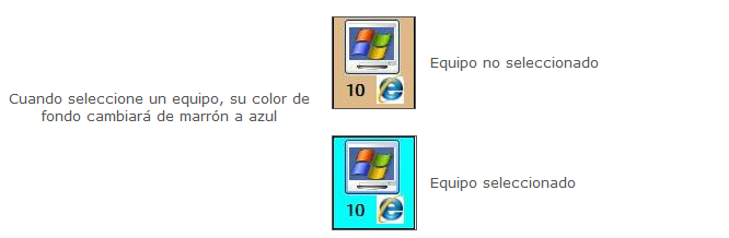 Seleccionar equipos