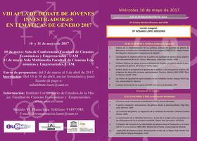 Programa del VIII Aula de Debate de Jóvenes Investigador@s.