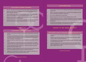 Programa del VIII Aula de Debate de Jóvenes Investigador@s.