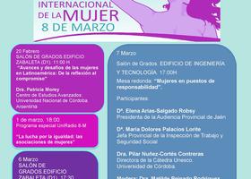 Cartel de los actos 8 de Marzo.