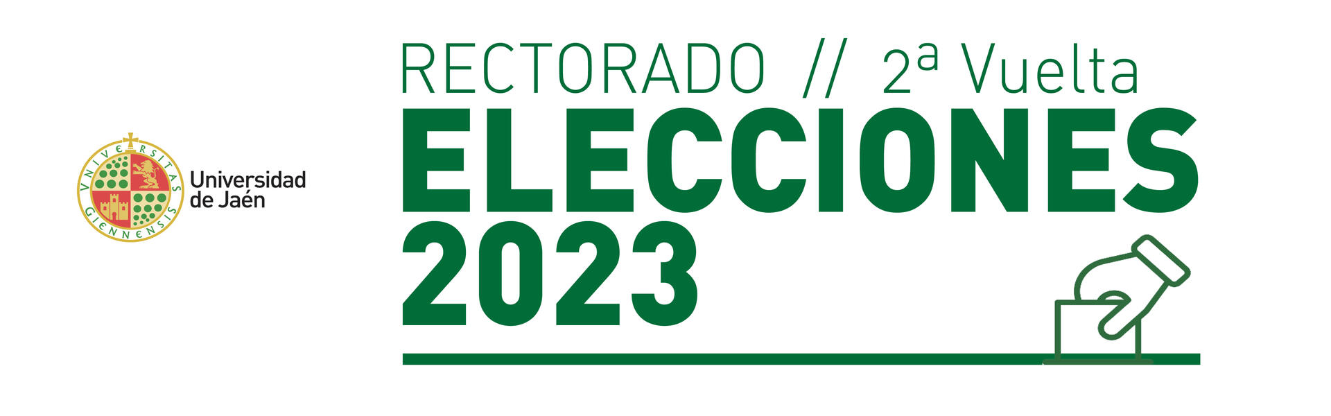 Elecciones 2023 a Rectorado de la Universidad de Jaén
