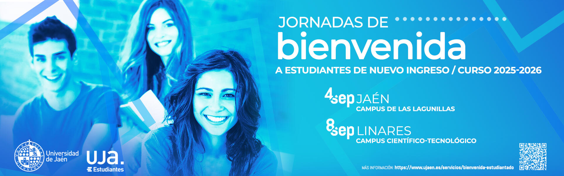 Jornadas de Bienvenida de Estudiantes de nuevo ingreso de la UJA del curso 2025-2026