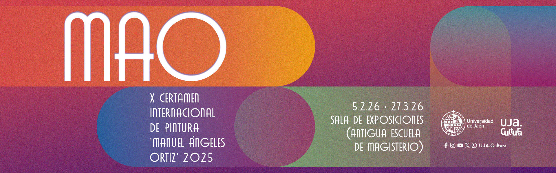 Exposición X Certamen Internacional de Pintura Manuel Ángeles Ortiz–2025 de la Universidad de Jaén