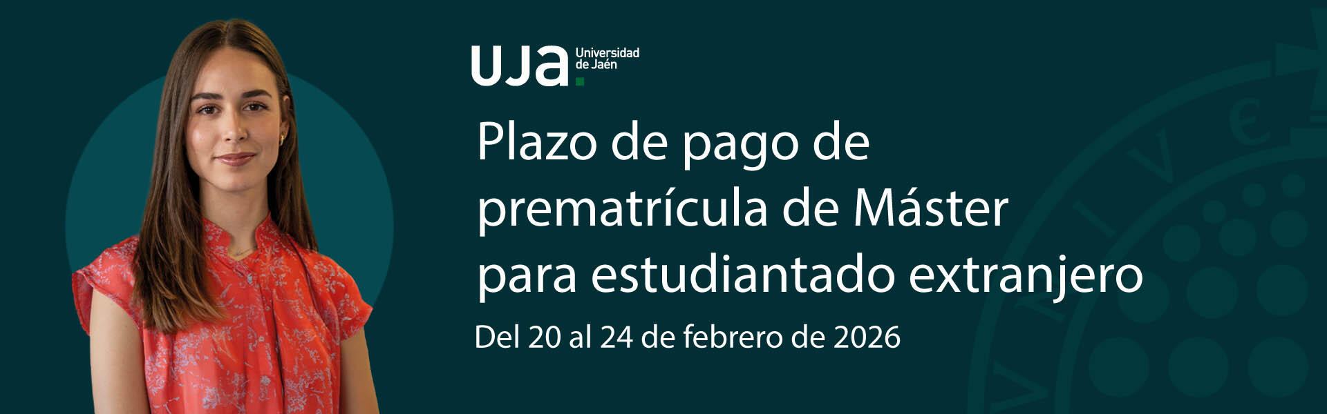 Banner pago prematrícula alumnado internacional