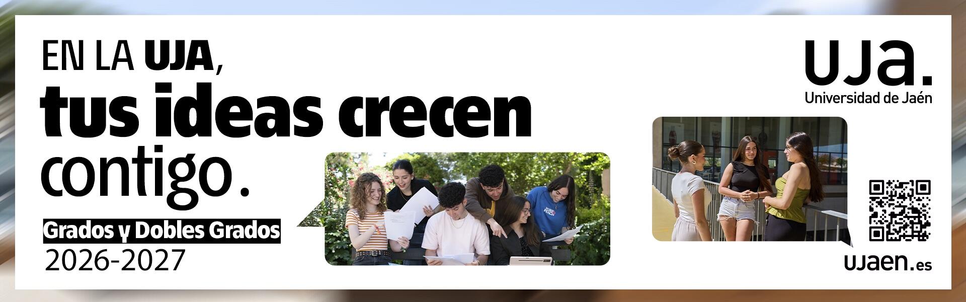 Banner campaña oferta Grado 2026-2027