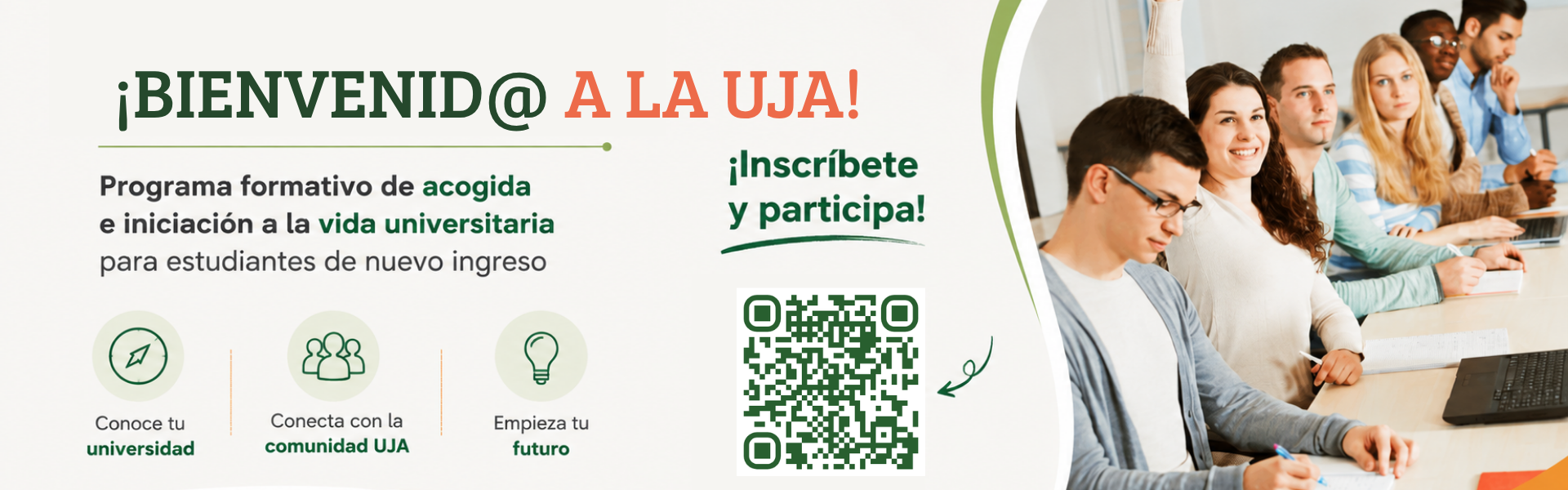Programa de Acogida e iniciación a la vida universitaria para estudiantado de nuevo ingreso