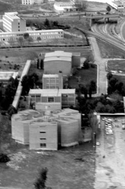 Imagen aérea del Colegio Universitario