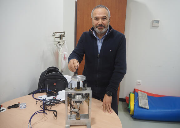 El investigador de la UJA Gustavo Reyes del Paso.