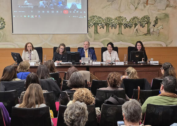 Acto inaugural del X Encuentro de la Plataforma Universitaria de Estudios Feministas y de Género.