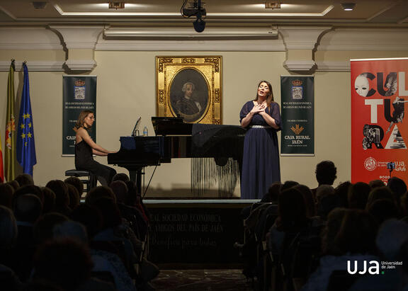 Concierto 'AMalgaMA' celebrado en la Real Sociedad Económica de Amigos del País.
