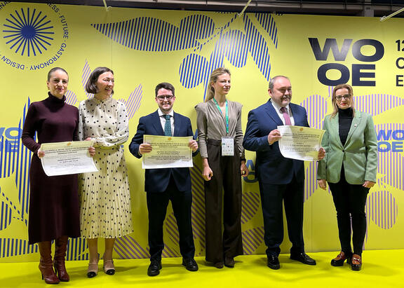 Entrega de premios realizada en IFEMA Madrid.