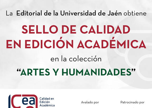 Sello de calidad en Edición Académica en la colección 'Artes y Humanidades' de Editorial UJA.