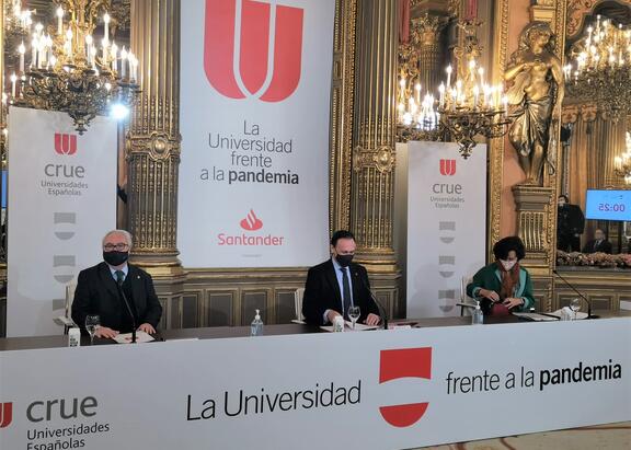 Momento de la presentación
