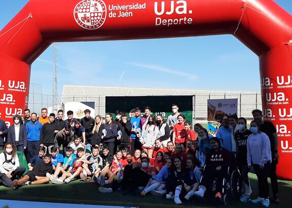 Premiados en el trofeo Acceso de la UJA, en el Campus Las Lagunillas.