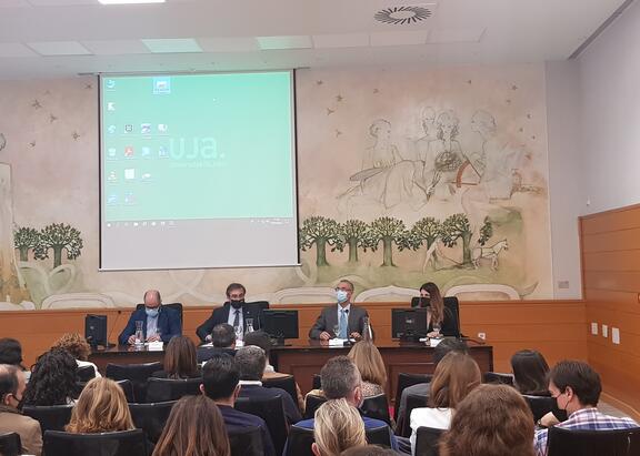 Acto de celebración de la Facultad de Ciencias de la Salud.