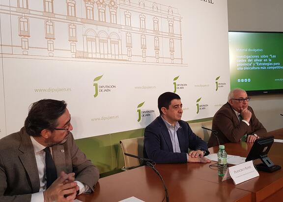 Juan Gómez, Francisco Reyes y Manuel Parras.