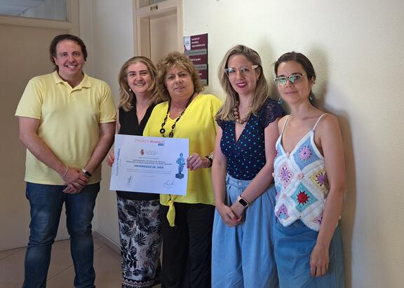 Equipo del Vicerrectorado de Igualdad, Diversidad y Responsabilidad Social de la Universidad de Jaén