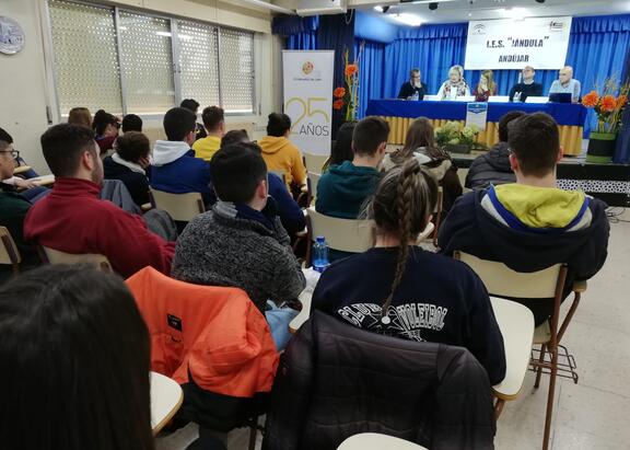 Inauguración de las jornadas celebradas en Andújar. Foto: UCC+i (A.B.L.)