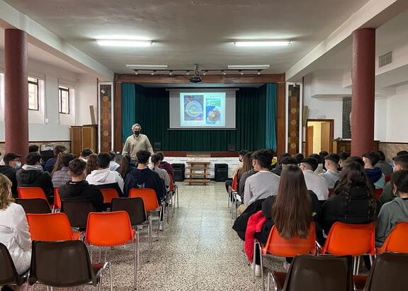 Una de las charlas impartidas.