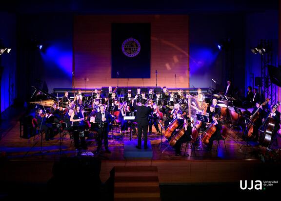 Orquesta y Coro de la Universidad de Jaén, en el Aula Magna