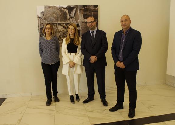 Mª Paz López-Peláez Casellas, Karine Heggholmen, Felipe Serrano Estrella y Miguel Ángel Chamocho. Foto: Fernando Mármol