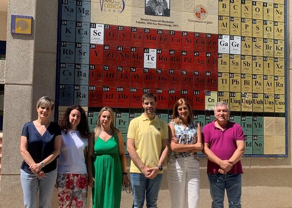Miembros del grupo de investigación de la UJA.