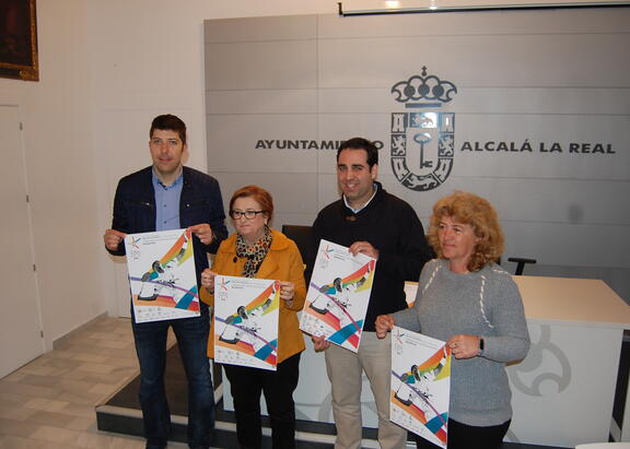 De izquierda a derecha, Francisco Molina, María Dolores Rincón, Carlos Hinojosa y María del Carmen Rosales.