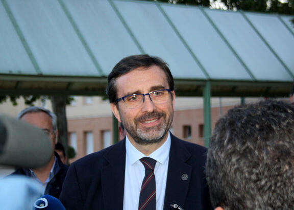 Juan Gómez, tras conocer los resultados de la Elecciones