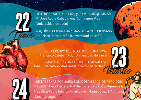 Cartel de 'Pint of Science' 2023 en Jaén.