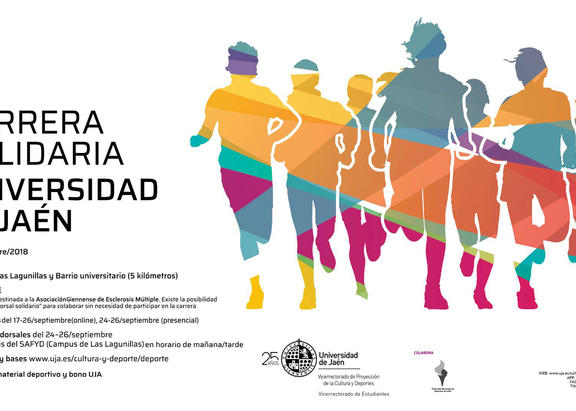 Cartel de la prueba solidaria.