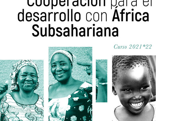 Cartel del Diploma de Cooperación para el desarrollo con África Subsahariana.