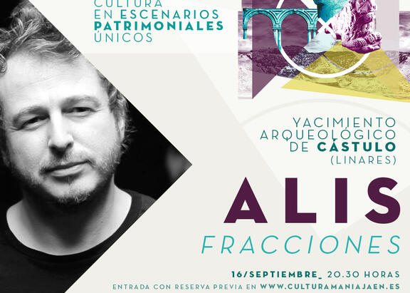 Cartel de la actuación de 'Alis'.