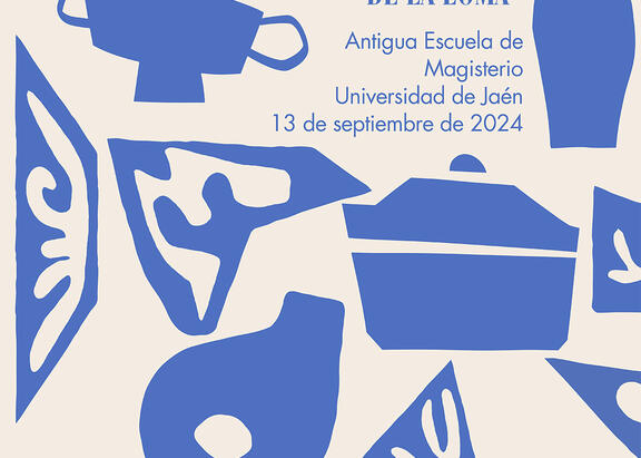 Cartel de las jornadas 'Gastronomía y léxico en la comarca giennense de La Loma'.