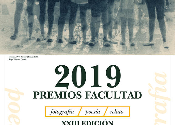 Cartel de la XXIII edición de los Premios Facultad.