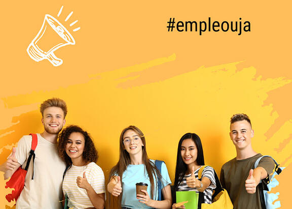 Cartel de la Feria de Empleo de la UJA 2024.