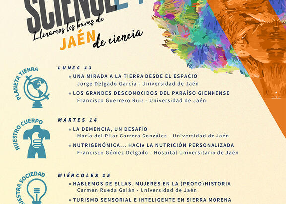 Cartel de Pint of Science 2024 Jaén.