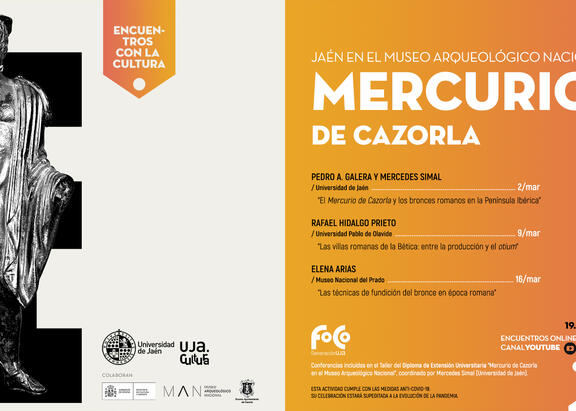 Cartel del ciclo de conferencias sobre el 'Mercurio'.