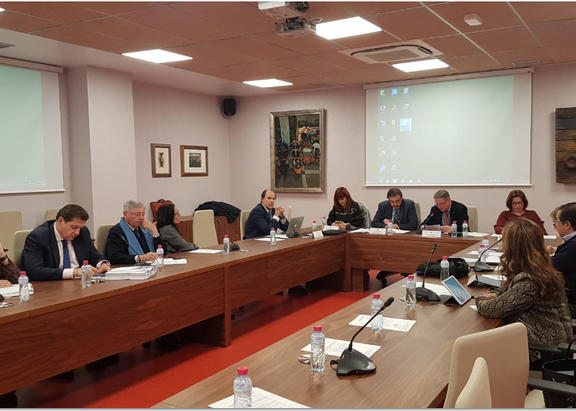 Sesión de hoy del Pleno del Consejo Social de la UJA.