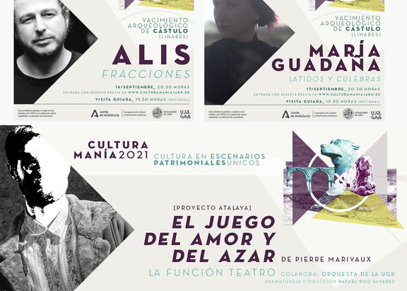 ‘Culturamanía’ retoma su programa en Cástulo, con Alis, María Guadaña y ‘El juego del amor y del azar’