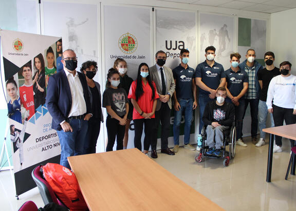 Un total de 11 estudiantes forma parte Programa de Apoyo a Deportista Universitarios de Alto Nivel de la UJA