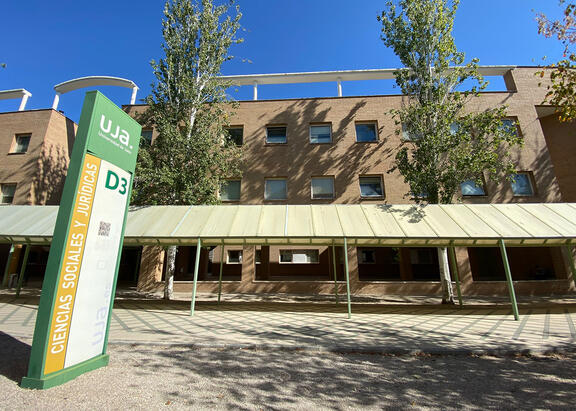 Edificio de Sociales y Jurídicas en el Campus Las Lagunillas.