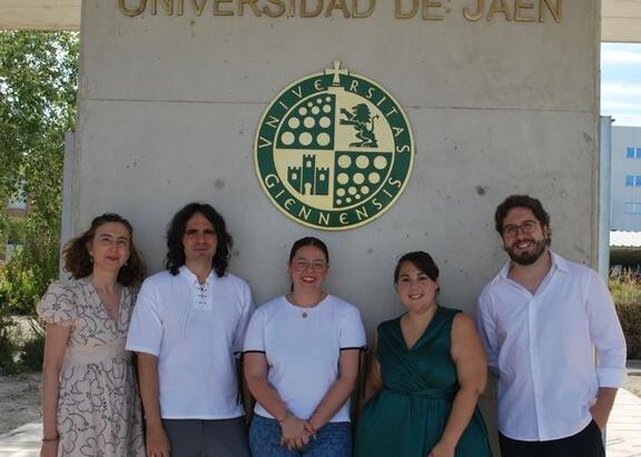 Equipo de investigación de la Universidad de Jaén que ha participado en el proyecto