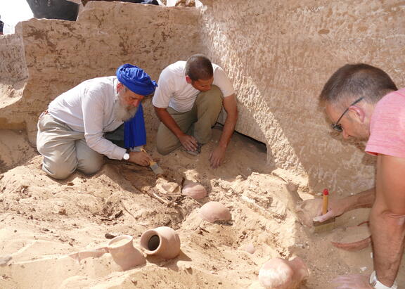 Excavaciones en Egipto de la UJA, en el Proyecto Qubbet el-Hawa