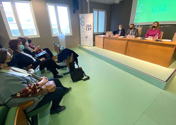 Intervención del Rector en la inauguración de la Jornada UJA-CEP sobre cooperativismo..
