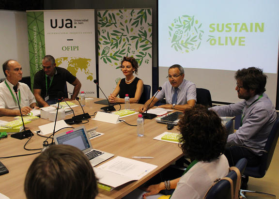 Reunión del proyecto europeo 'Sustainolive' celebrada en la UJA en septiembre del pasado año.